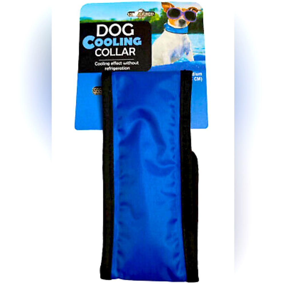 5️⃣❇️4️⃣❇️2️⃣5️⃣
 nwot • Dog Cooling Collar 
Blue 
Size Medium 
No Refrigeration